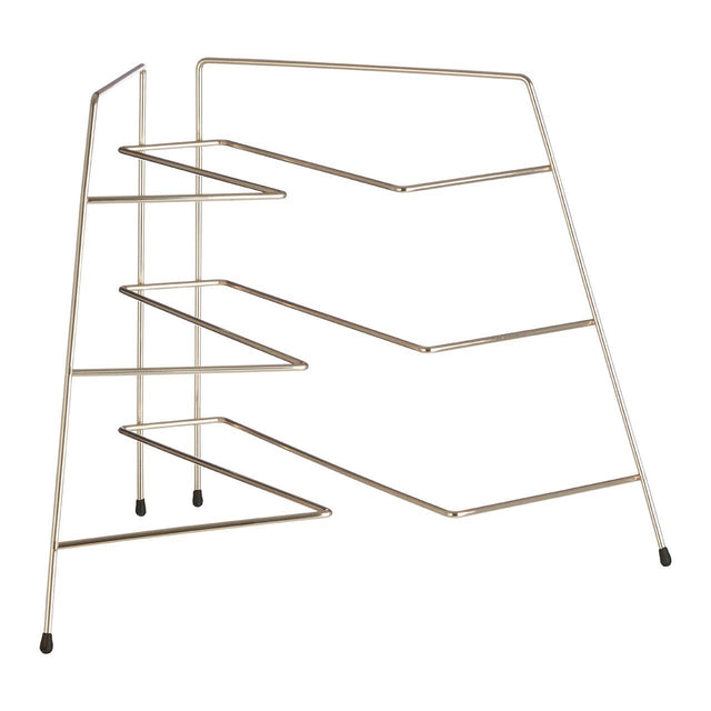 Rowan Gold Plated Corner Plate Rack