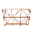 Vertex Copper Finish Tapered Wire Basket