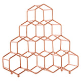 Vertex 10 Bottle Copper Plated Spice Rack