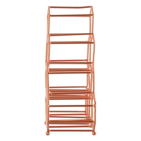 Vertex 10 Bottle Copper Plated Spice Rack