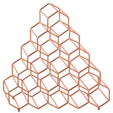 Vertex 15 Bottle Copper Plated Spice Rack