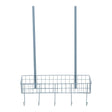 Over The Door Grey Finish Hanger Shelf