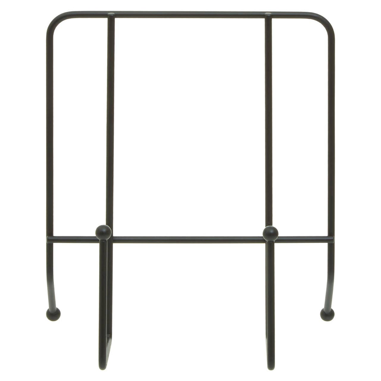 Matt Black Finish Cookbook Stand