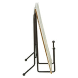 Matt Black Finish Cookbook Stand