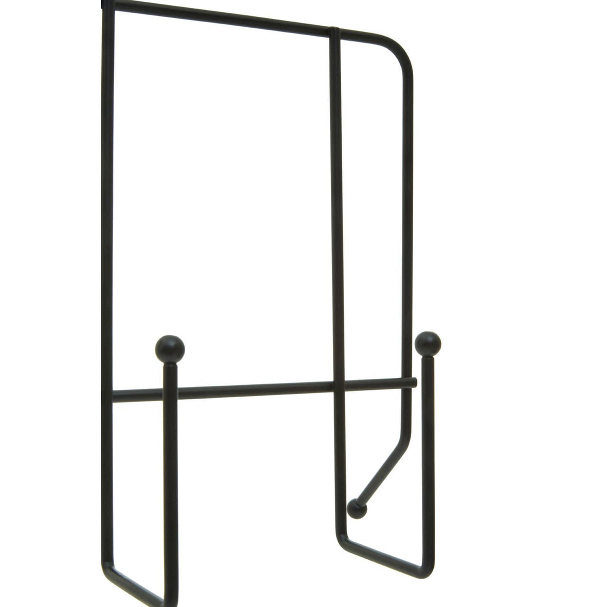 Matt Black Finish Cookbook Stand