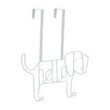 Kirby White Sausage Dog Hanger