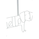 Kirby White Sausage Dog Hanger