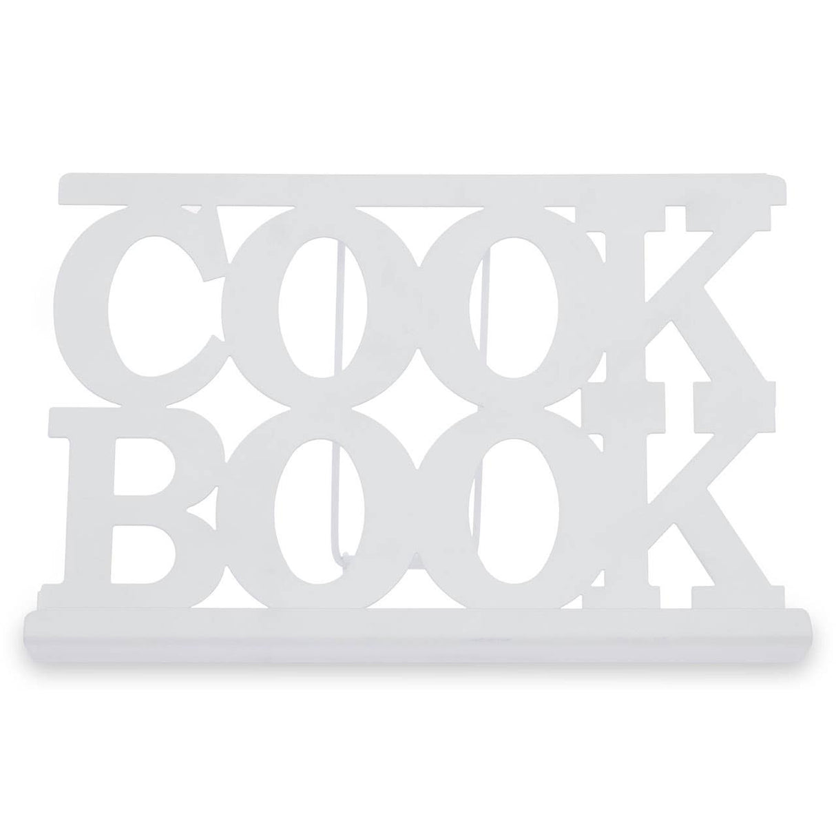 White Cook Book Stand