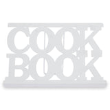 White Cook Book Stand