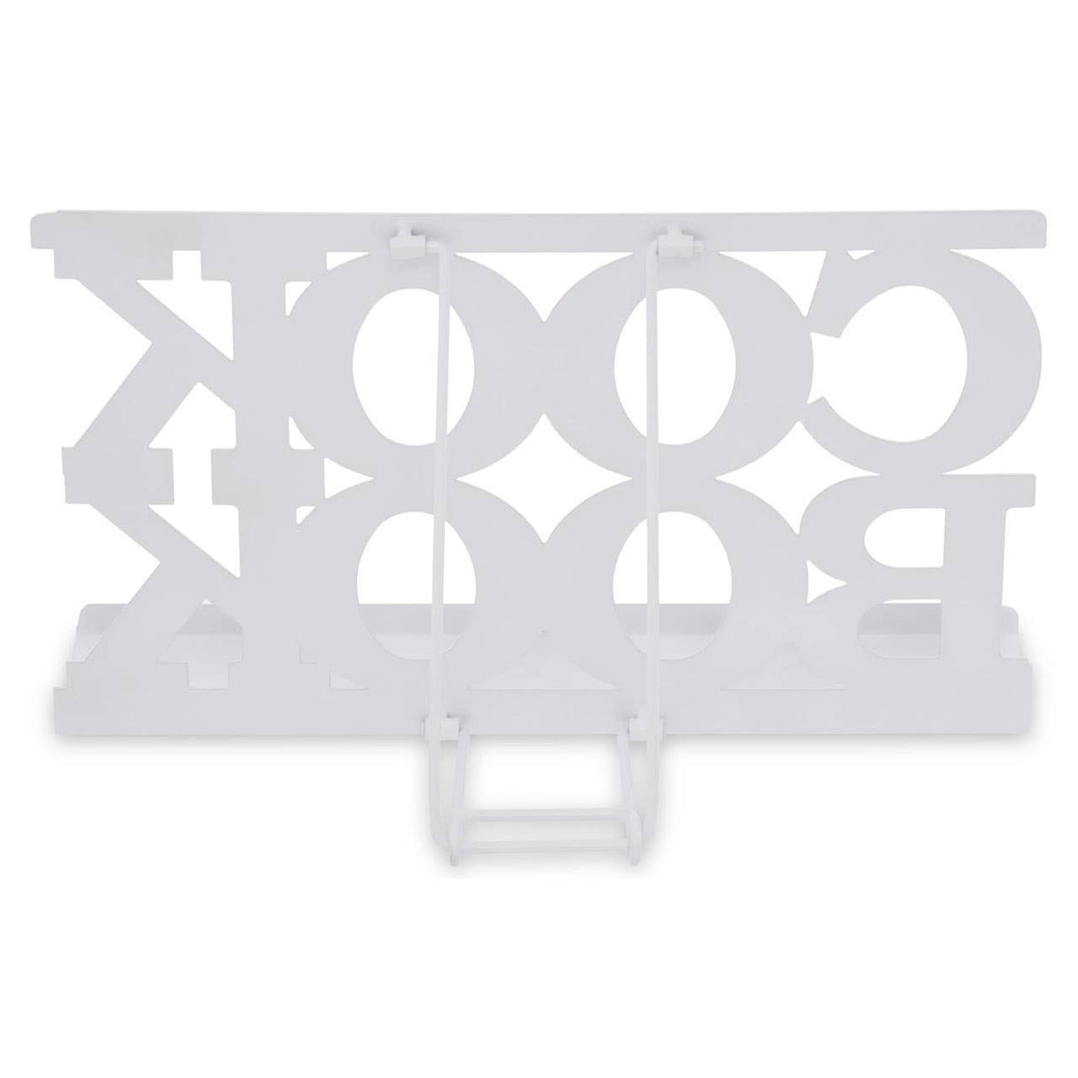 White Cook Book Stand