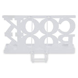 White Cook Book Stand