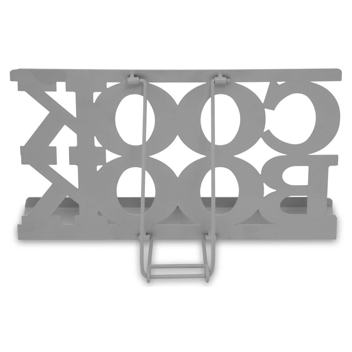 Grey Cook Book Stand