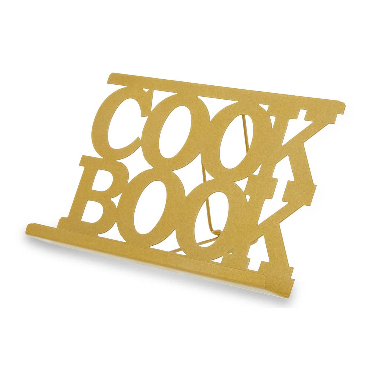 Gold Cook Book Stand