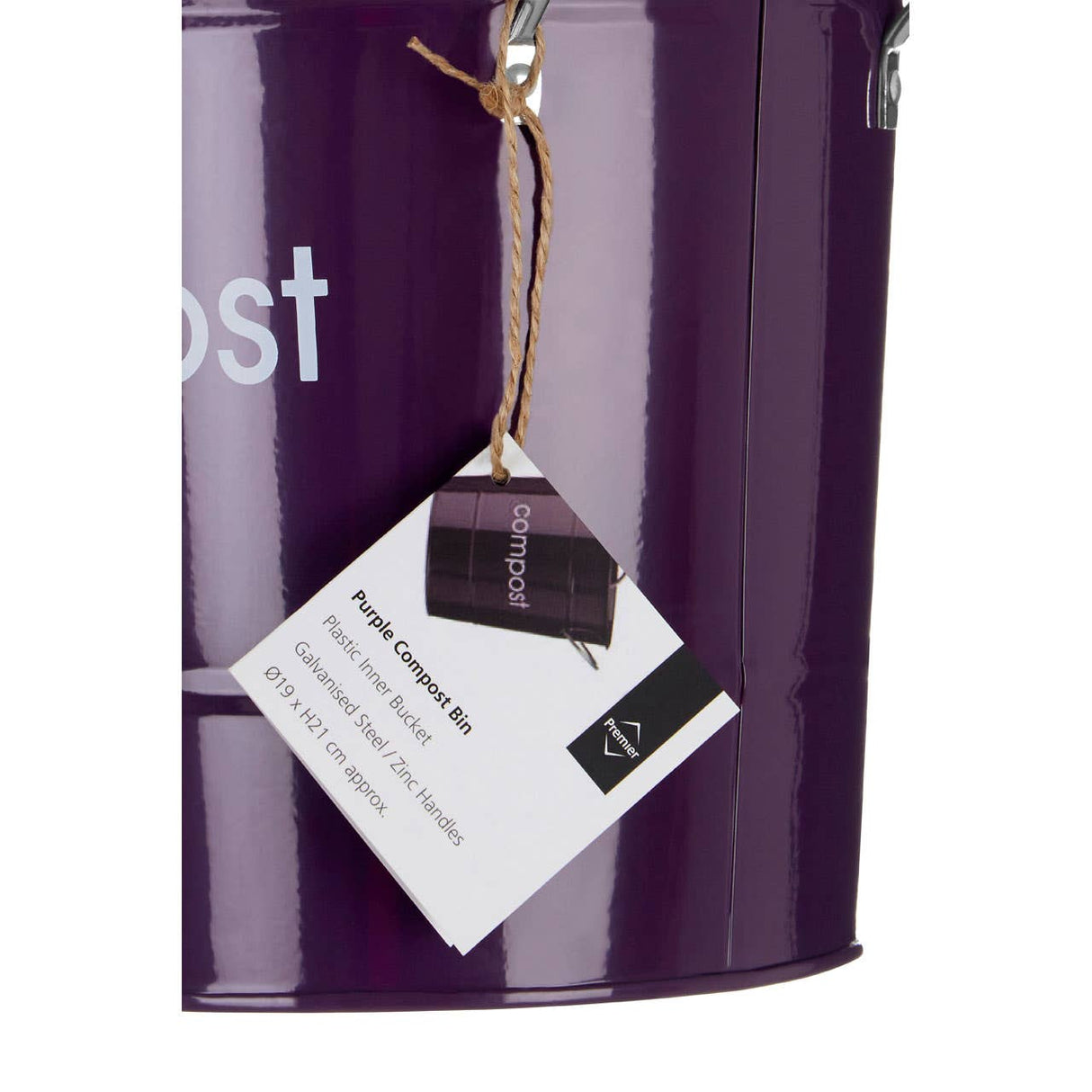 Purple Compost Bin
