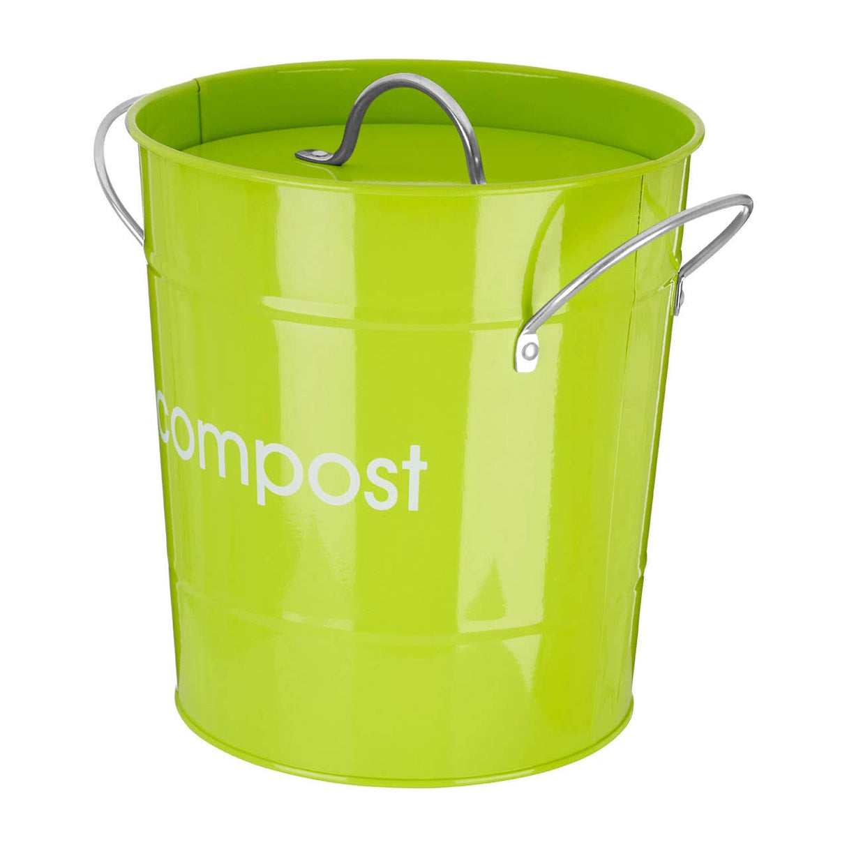 Lime Green Compost Bin