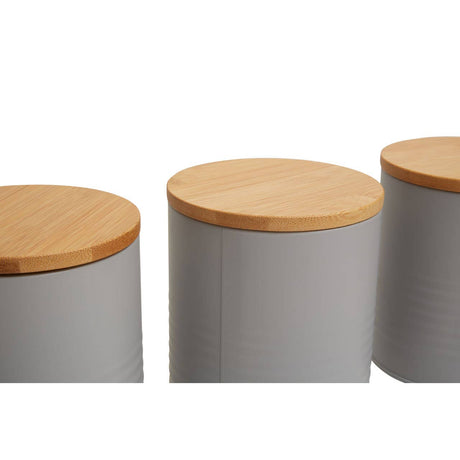 Set Of Three Alton Grey Cannisters