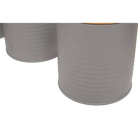 Set Of Three Alton Grey Cannisters