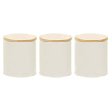 Set Of Three Alton Cream Cannisters