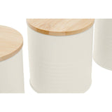 Set Of Three Alton Cream Cannisters