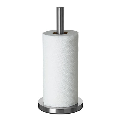 Brushed Stainless Steel Kitchen Roll Holder