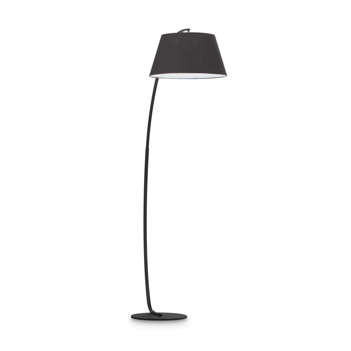 Contemporary Pagoda-Style Black Outdoor Post Light
