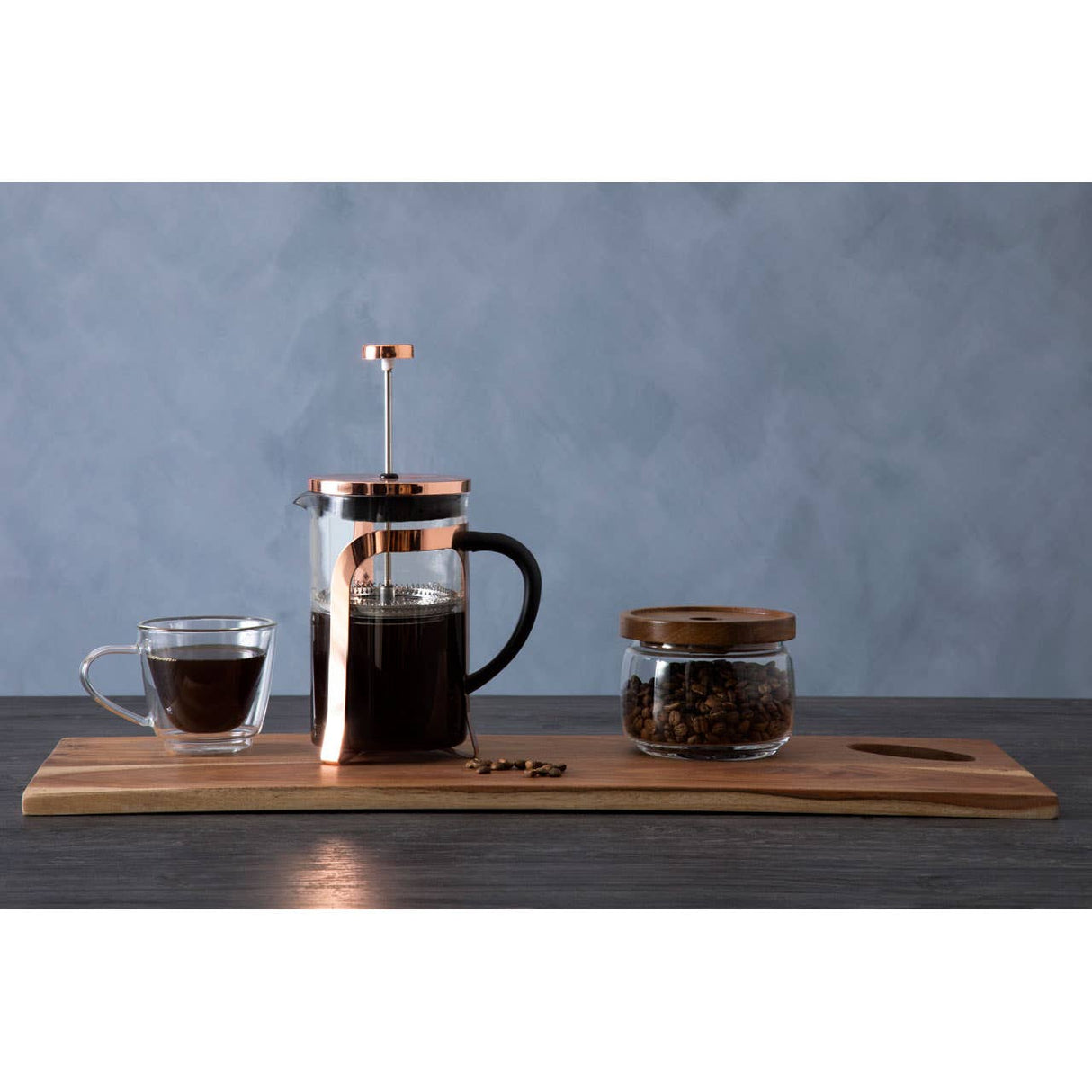 Akeala Rose Gold 800ml Cafetiere