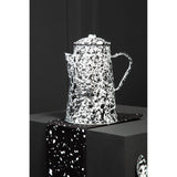 Hygge Black And White Patterned Kettle