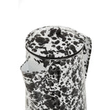 Hygge Black And White Patterned Coffee Pot