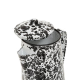 Hygge Black And White Patterned Coffee Pot