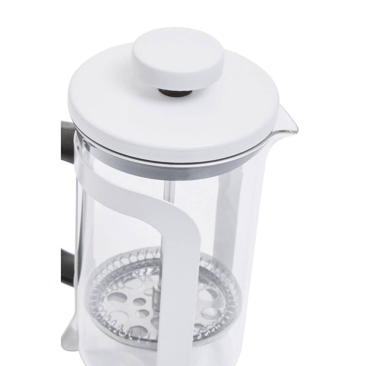 Akeala Matte White Cafetiere