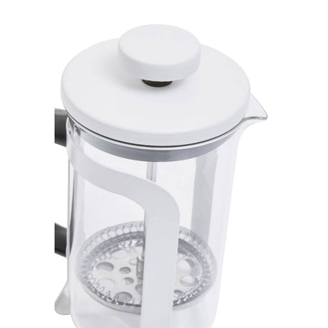 Akeala Matte White Cafetiere