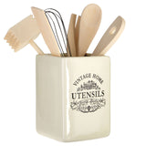Vintage Home Ceramic Utensil Holder