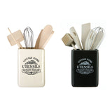 Vintage Home Ceramic Utensil Holder