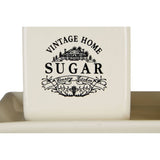 Vintage Square Sugar And Milk Set
