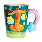 4 Assorted Star Sign Mugs