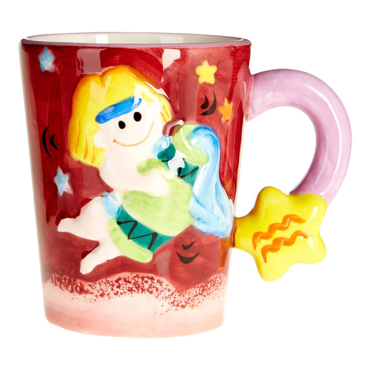 4 Assorted Star Sign Mugs