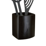 Black Text Utensil Jar