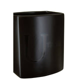 Black Text Utensil Jar
