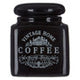 Vintage Home Square Black Coffee Jar