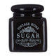 Vintage Home Square Black Sugar Jar