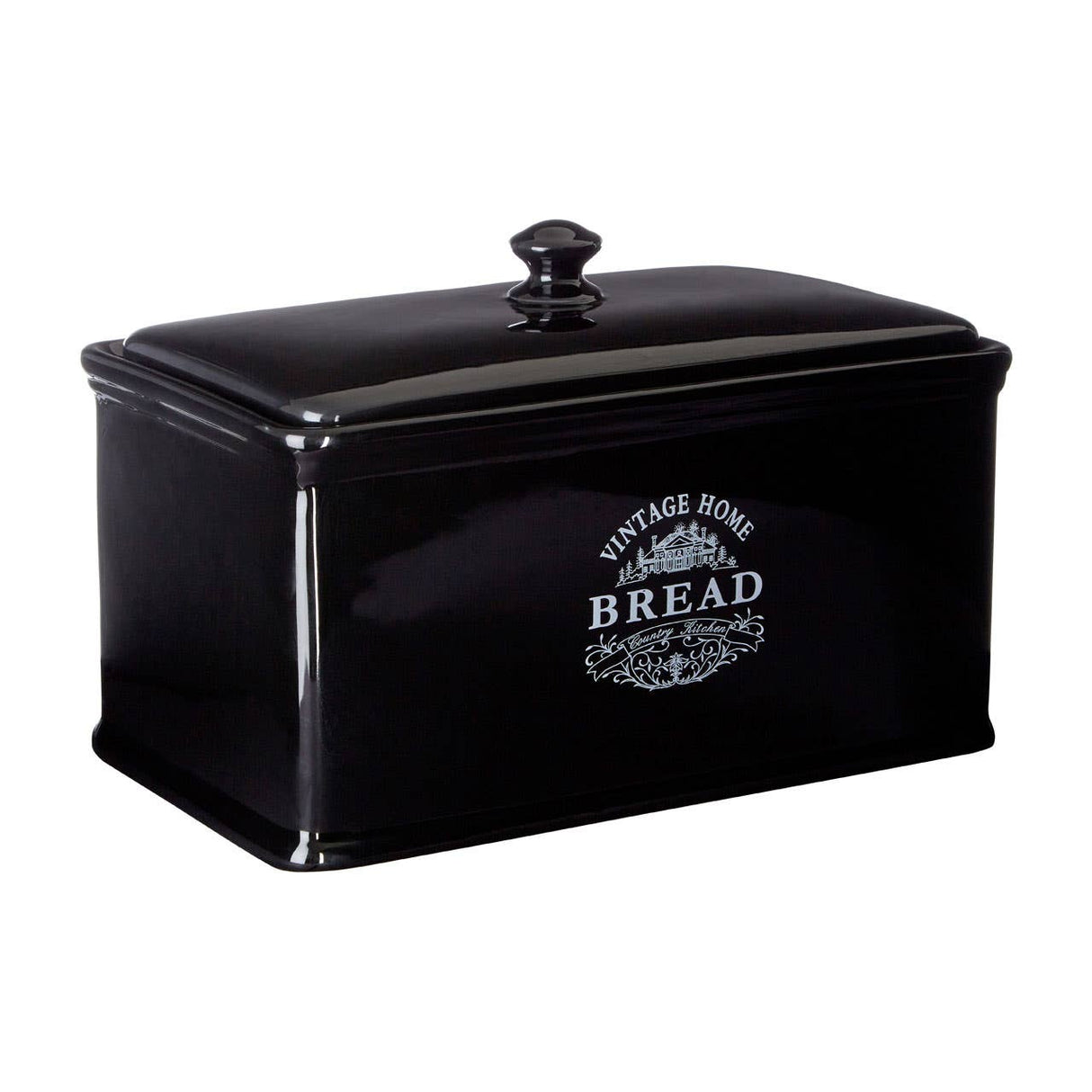 Vintage Home Black Edition Bread Box