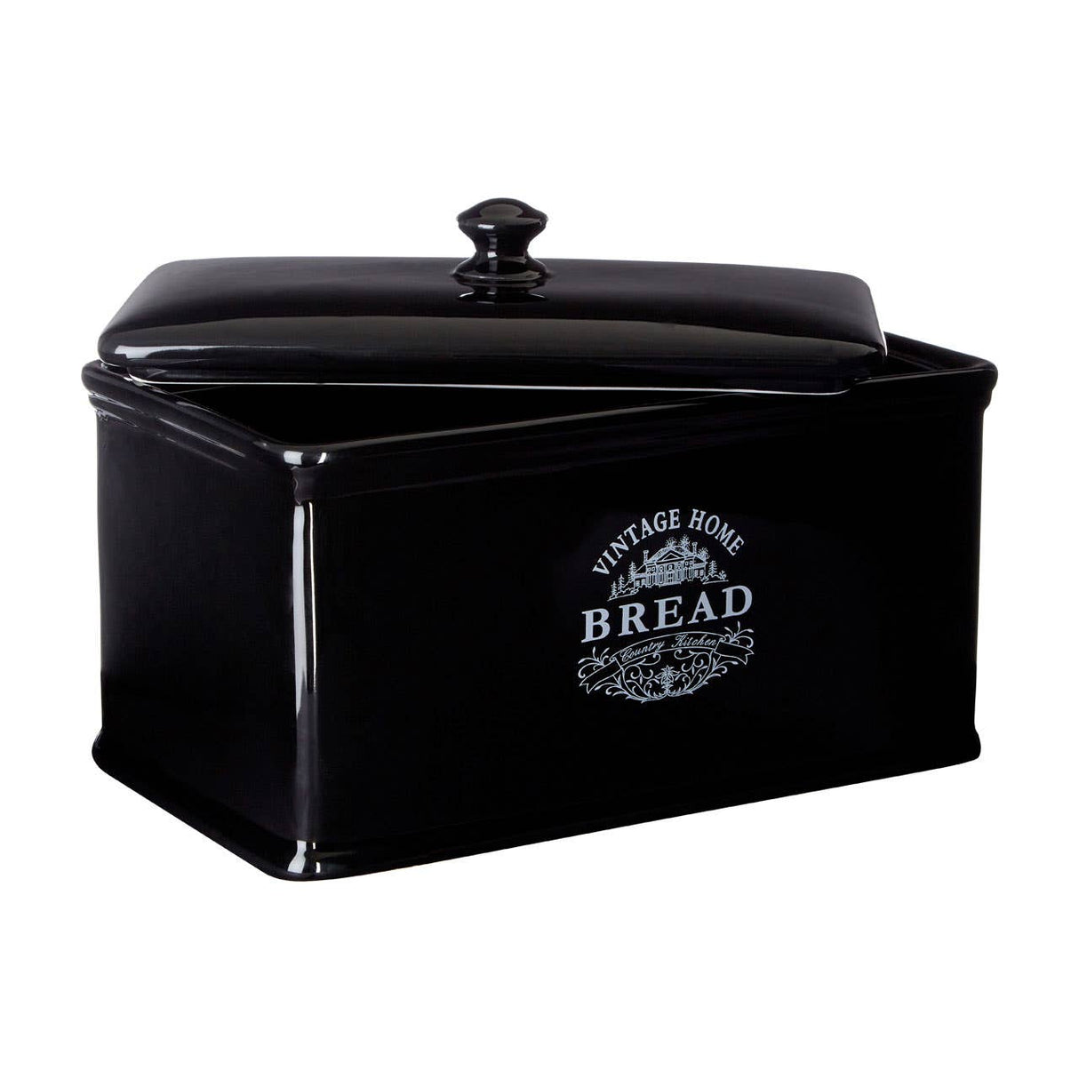 Vintage Home Black Edition Bread Box