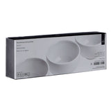 Set Of Three Entree Round Serving Dishes