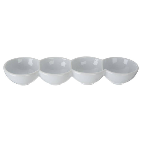 4 Section Snack Dish