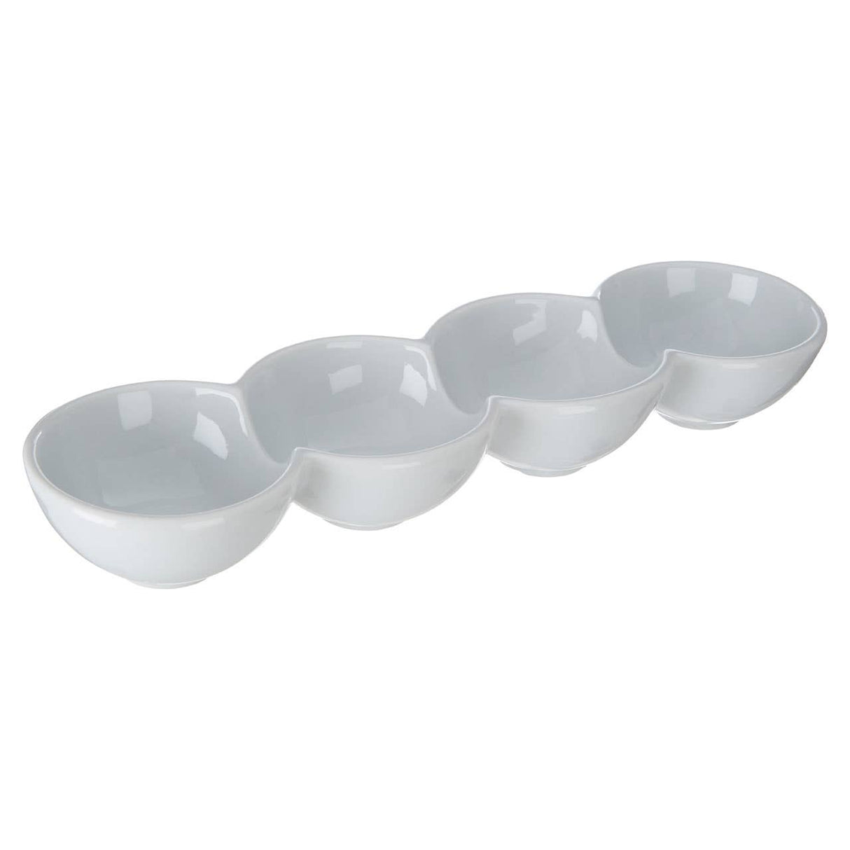 4 Section Snack Dish