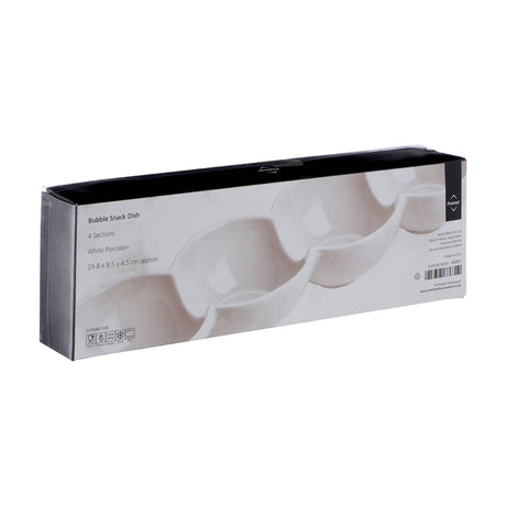 4 Section Snack Dish