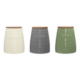Winnie Green Dolomite Sugar Canister