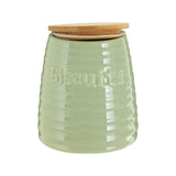 Winnie Green Dolomite Biscuit Canister