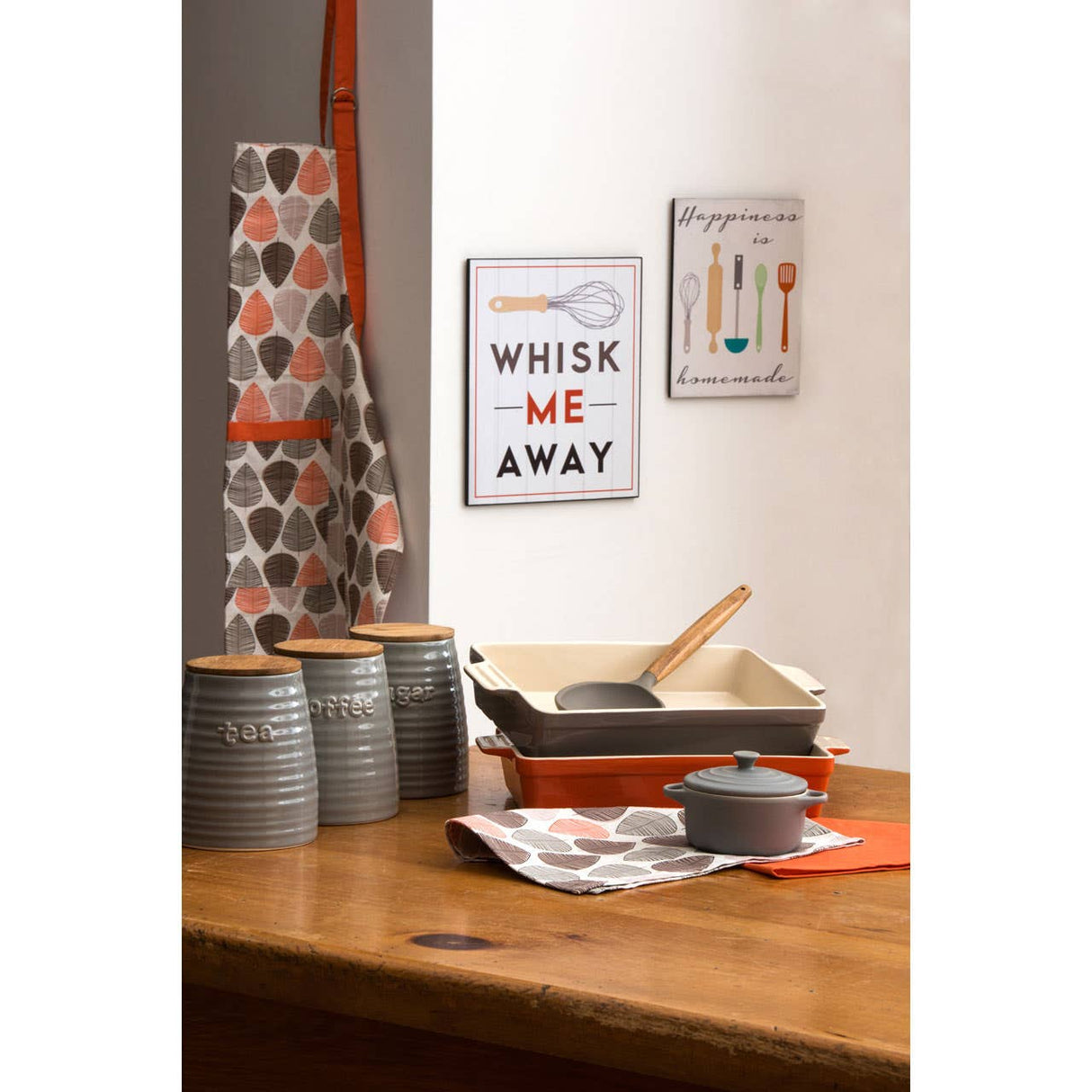 Winnie Grey Dolomite Sugar Canister
