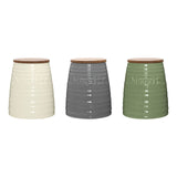 Winnie Grey Dolomite Biscuit Canister